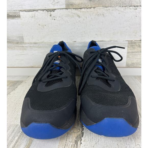 Carhartt mens 11.5 black blue mens force SD Work Shoe soft toe trainer new - Picture 3 of 10